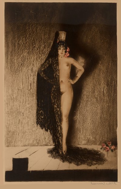 コンチータ、1929年。 作： Louis Justin Laurent Icart