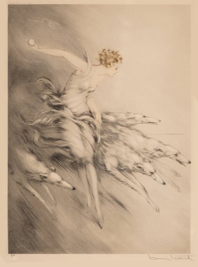 ムース、1928年。 作： Louis Justin Laurent Icart