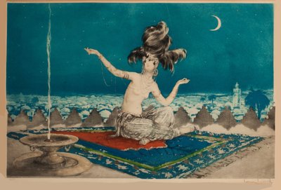 シェヘラザード、1927年頃。 作： Louis Justin Laurent Icart