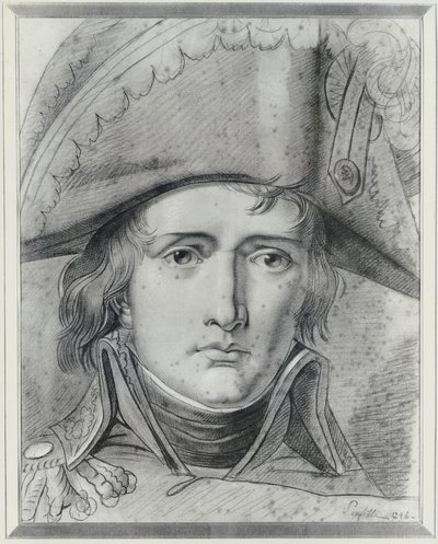 ボナパルト将軍の肖像1796 作： Louis Lafitte