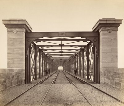 [ラフォンテーヌデゾー、ディナンの鉄道高架橋]、1879-80 作： Louis Lafon