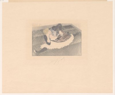 スパガートのダンサー 大きなギャップ 作： Louis Legrand (signed by artist)