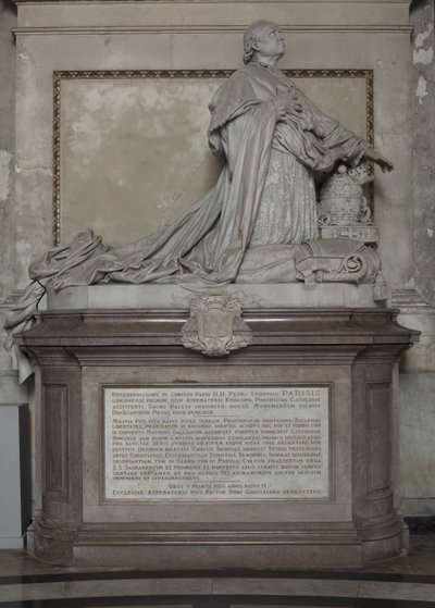 ペドロ・ルドヴィコ・パリシの葬儀記念碑 作： Louis Leon Cugnot