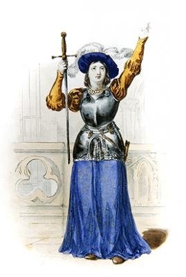 ジョーン・オブ・アーク（E.Mennechetによる「Le Plutarque Francais」のイラスト 作： Louis Leopold (after) Boilly