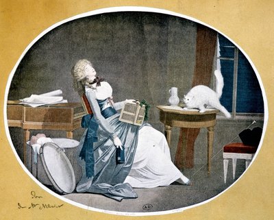 ルイ・ボワイ（1761-1845）の絵画を複製したもの。 作： Louis Leopold (after) Boilly