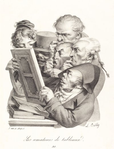 写真愛好家 作： Louis Leopold Boilly