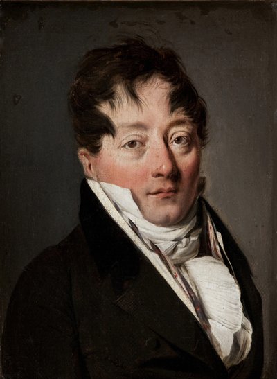 アレクサンドルバルタザールローラングリモドラレイニエールの肖像1758〜1837年 作： Louis Leopold Boilly
