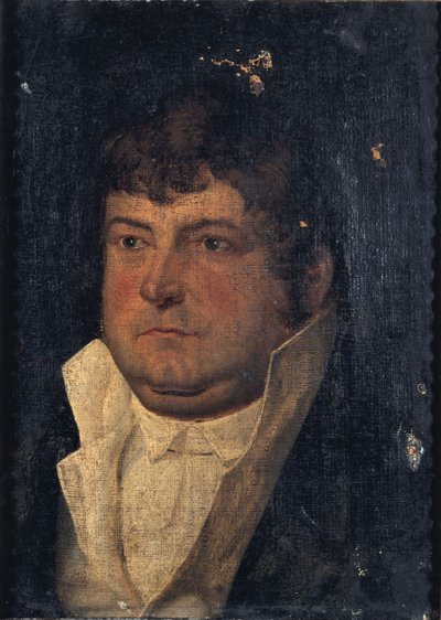 ジョルジュ・カドゥダルの肖像（1771-1804） 作： Louis Leopold Boilly