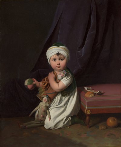 少年の肖像、ca。 1805。 作： Louis Leopold Boilly