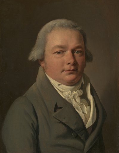 男の肖像。 作： Louis Leopold Boilly