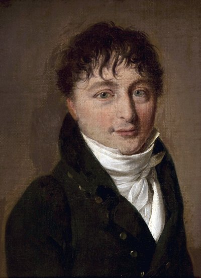 作曲家シャルル・グノー（1818-1893）の肖像 par Louis Leopold (Louis-Leopold) Boilly (1761-1845) - 厚紙に油彩 - パリ、オペラ座ガルニエ書庫 作： Louis Leopold Boilly