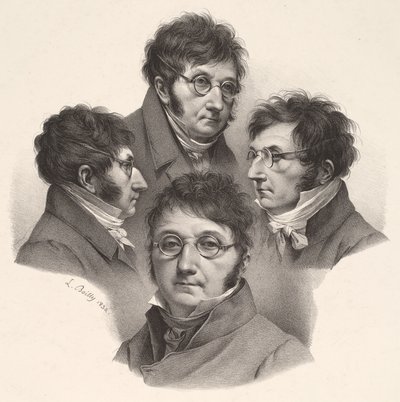 自画像 作： Louis Leopold Boilly