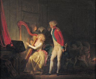 即興コンサート、またはハーモニーの価格 作： Louis Leopold Boilly