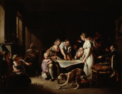 大軍会報の読み方 作： Louis Leopold Boilly