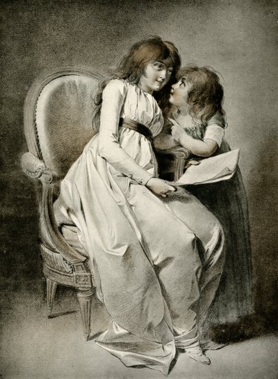 2人の姉妹 作： Louis Leopold Boilly