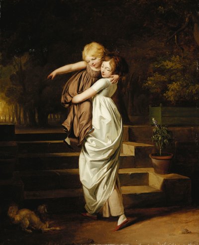 二人の姉妹;二人の姉妹、 作： Louis Leopold Boilly