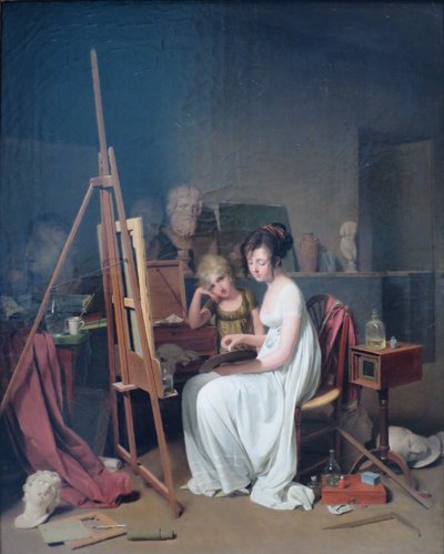 アーティスト・スタジオ 作： Louis Leopold Boilly