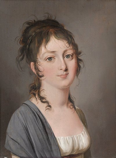 ルイレオポルド・ボワリー - サントアルデゴンデン伯爵夫人フランソワの肖像 作： Louis Leopold Boilly