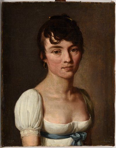 匿名女性の肖像 作： Louis Leopold Boilly