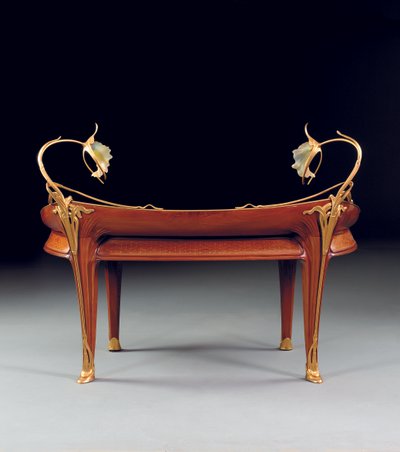 「ラン科」デスク、1903年頃 作： Louis Majorelle