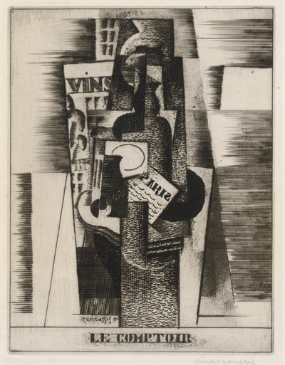 Le Comptoir（The Bar） 作： Louis Marcoussis