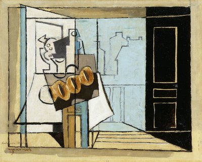 月曜日、開いているウィンドウ。月曜日、オープンウィンドウ、1929 作： Louis Marcoussis