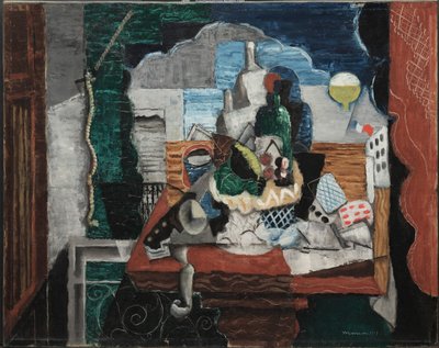 ナイトカフェ 作： Louis Marcoussis