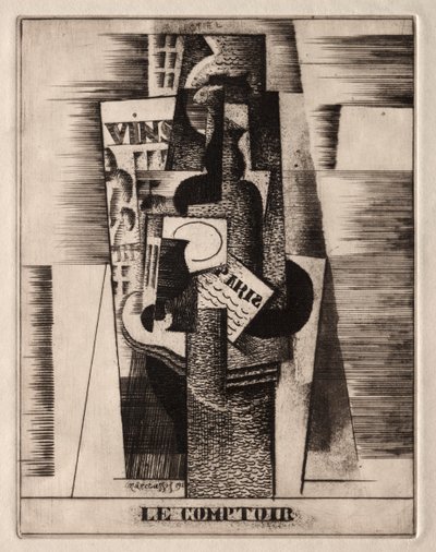 バー 作： Louis Marcoussis