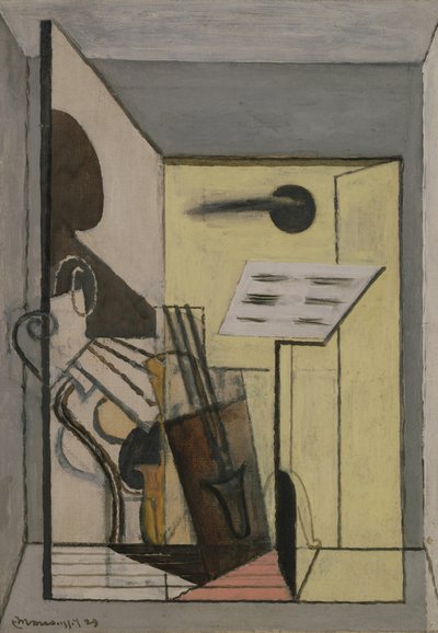 スコアシート、1929 作： Louis Marcoussis