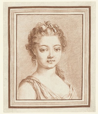 若い女の子のバスト 作： Louis Marin Bonnet (attributed to)