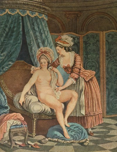 Le Bain、The Bath、c1765-1790、1913 作： Louis Marin Bonnet
