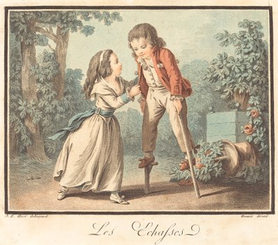 スティルト、1790年頃 作： Louis Marin Bonnet