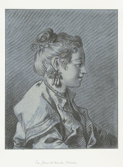 フィンランドの女中の肖像 テット ド ファム ド シャンブル フィノワーズ 作： Louis Marin Bonnet