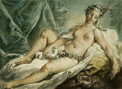F・ブーシェの後の金星の目覚め。ル・レヴェイル・ド・ヴィーナス、F。ブーシェ後、1769 作： Louis Marin Bonnet