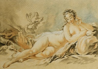フランソワ・ブーシェの後の金星の休息。ル・レポ・ド・ヴィーナス、フランソワ・ブーシェ後、1774 作： Louis Marin Bonnet