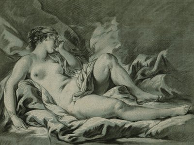 フランソワブーシェの後のヴィーナススリーピング;ヴィーナスの眠り、フランソワ・ブーシェ、1771年 作： Louis Marin Bonnet