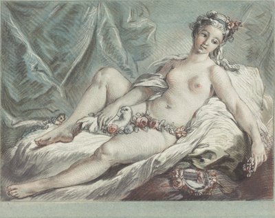 金星の目覚め 作： Louis Marin Bonnet after François Boucher