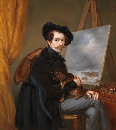 自画像 作： Louis Meijer