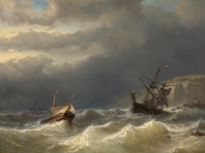 ドーバー海峡の嵐 作： Louis Meijer
