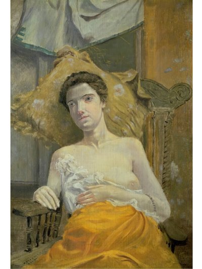 死別した母、1890年頃。 作： Louis Michel Eilshemius