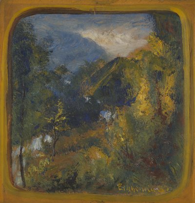 山の風景 作： Louis Michel Eilshemius