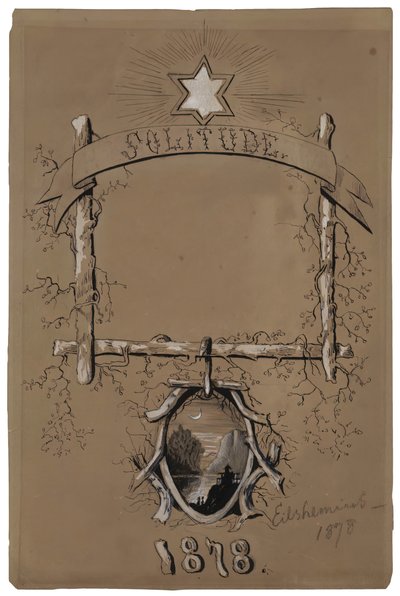 ソリチュード、1878年 作： Louis Michel Eilshemius
