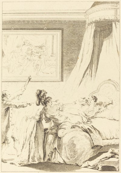 ル・ガスコン・プニ 作： Louis Michel Halbou and Antoine Jean Duclos after Jean Honoré Fragonard