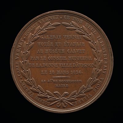 碑文[裏面]、1826年 作： Louis Michel Petit