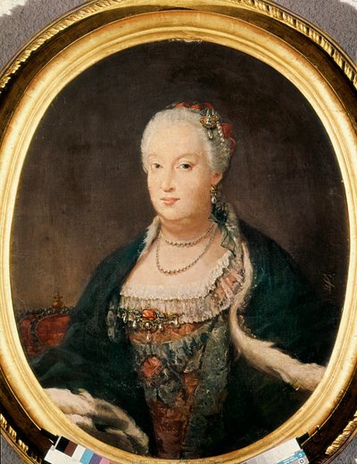 バーバラ・デ・ブラガンザ（1711～1758）、スペイン女王（1746～1758）、フェルディナンド6世の妻 作： Louis Michel van Loo
