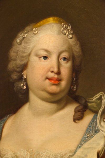ポルトガルまたはブラガンザのバーバラ（詳細） 作： Louis Michel van Loo