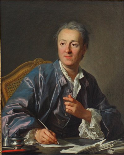 デニスディドロの肖像17131784、1767 作： Louis Michel van Loo