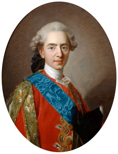 デュックドゥベリー、後にルイ16世王、15歳、c1769 作： Louis Michel van Loo