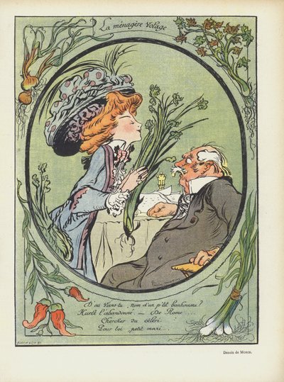 ル・リールのイラスト 作： Louis Morin