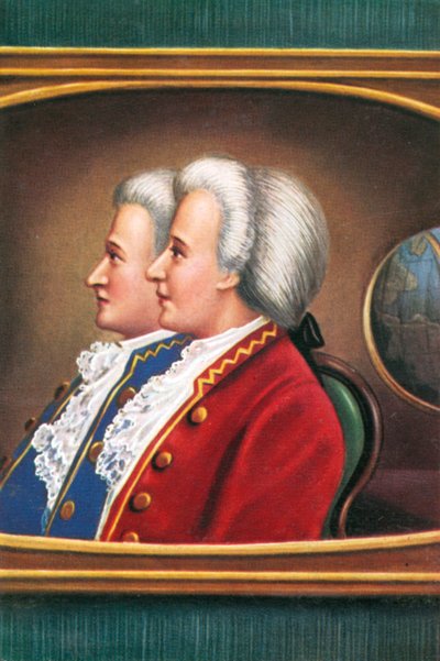 モンゴルフィエ兄弟のジョセフ 作： Louis Nicolas van (after) Blarenberghe